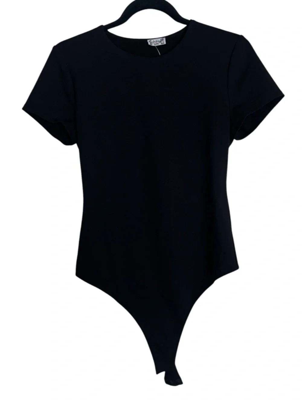 NWT Free People Intimately Ponte Short Sleeve Round Neck Short Sleeve Bodysuit M